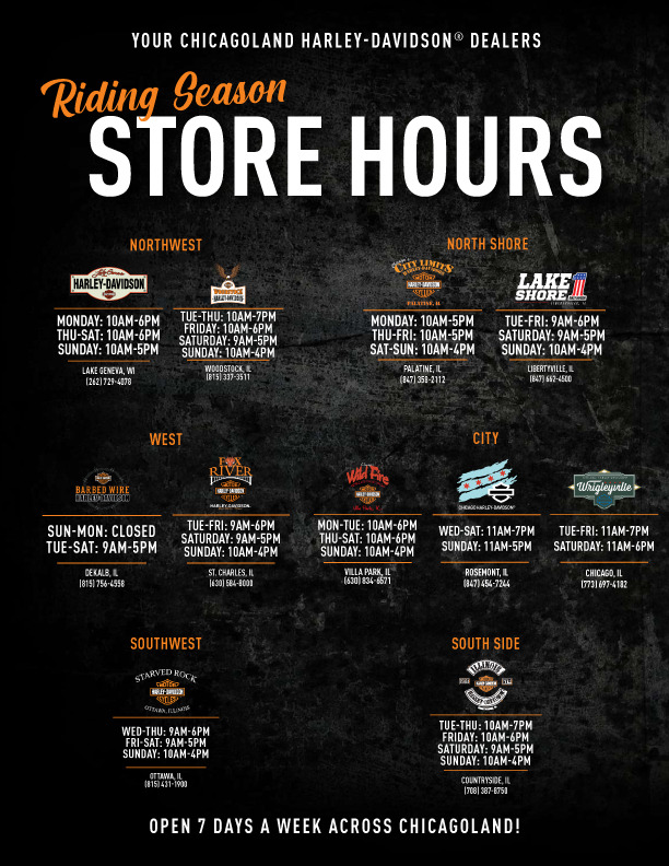 Sister Store Hours